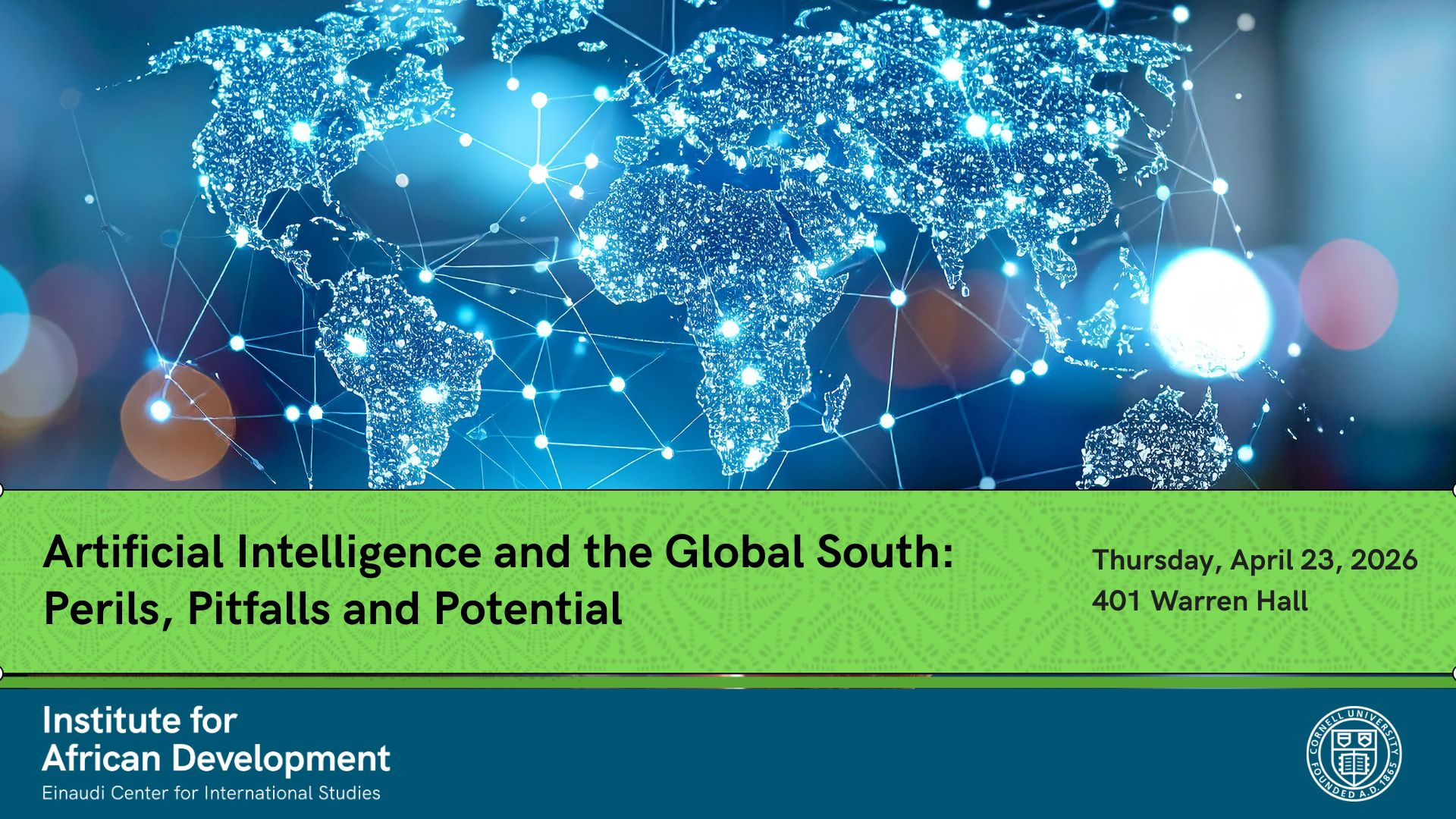 A color graphic promoting an upcoming event.