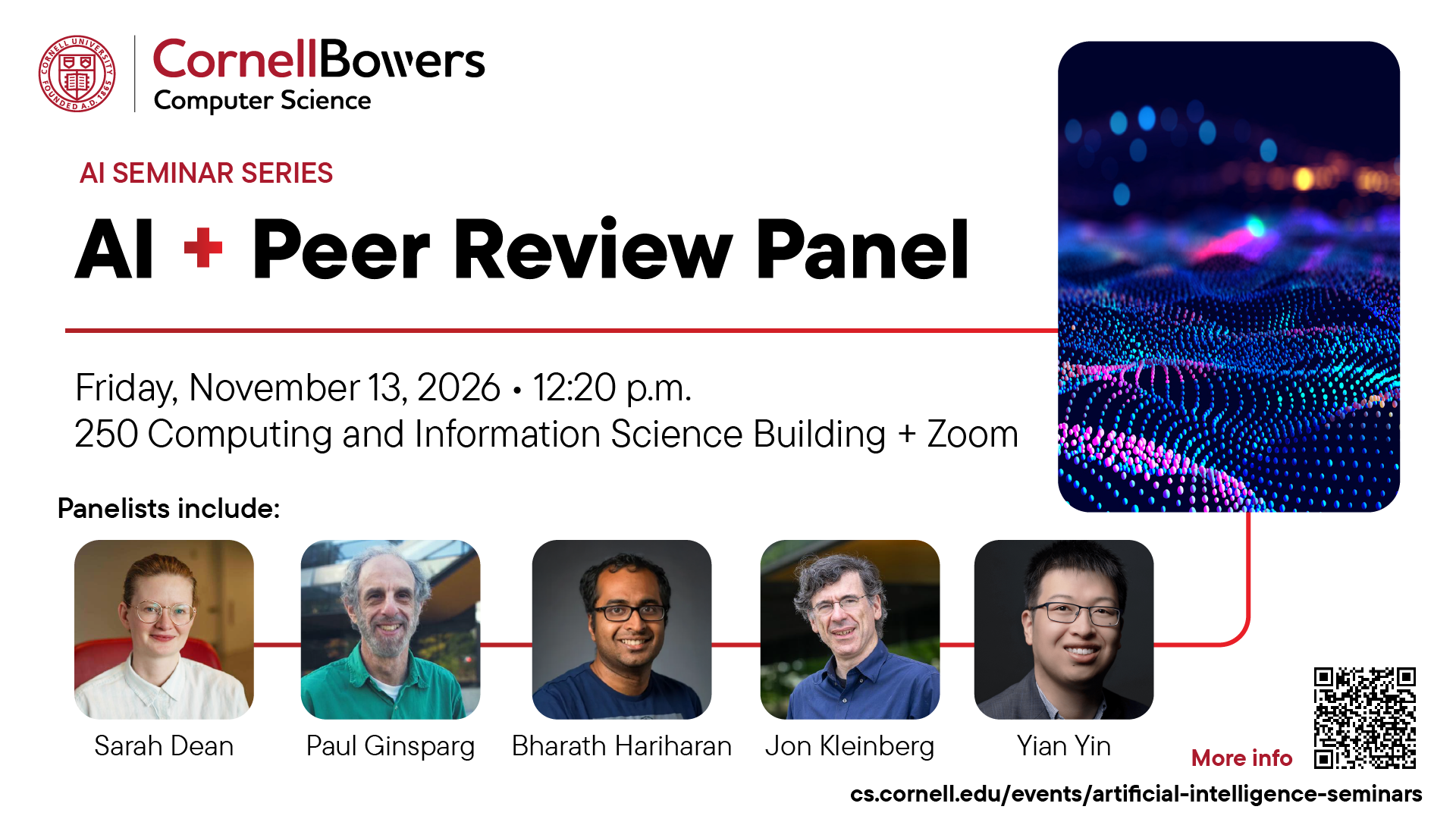 name of panel and description