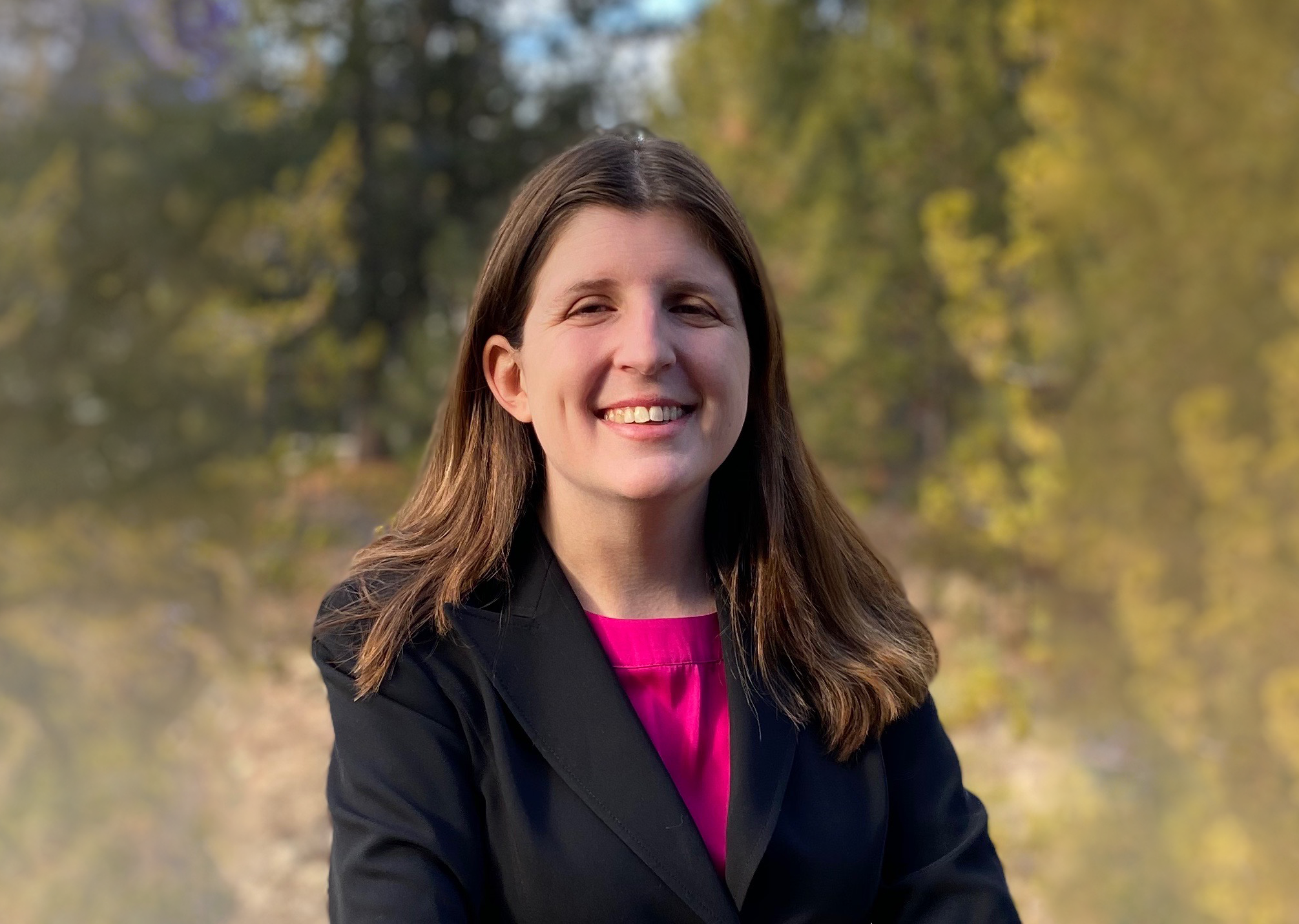 A color photo of a woman, Emma Pierson